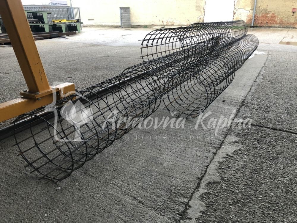 Armovňa Senec - Strihanie a ohýbanie betonárskej ocele podľa požiadaviek zákazníka